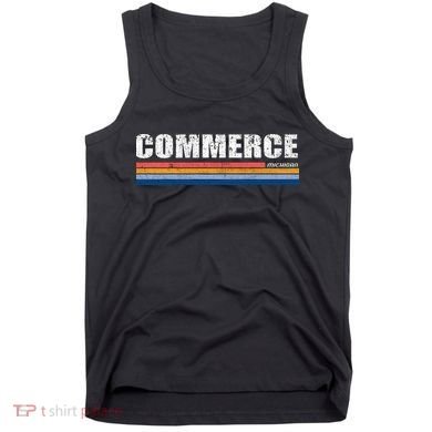 Commerce Michigan Retro Tank Top