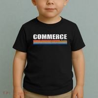Commerce Michigan Retro Toddler T-Shirt thumb 2