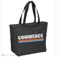 Commerce Michigan Retro Tote Bag thumb 2