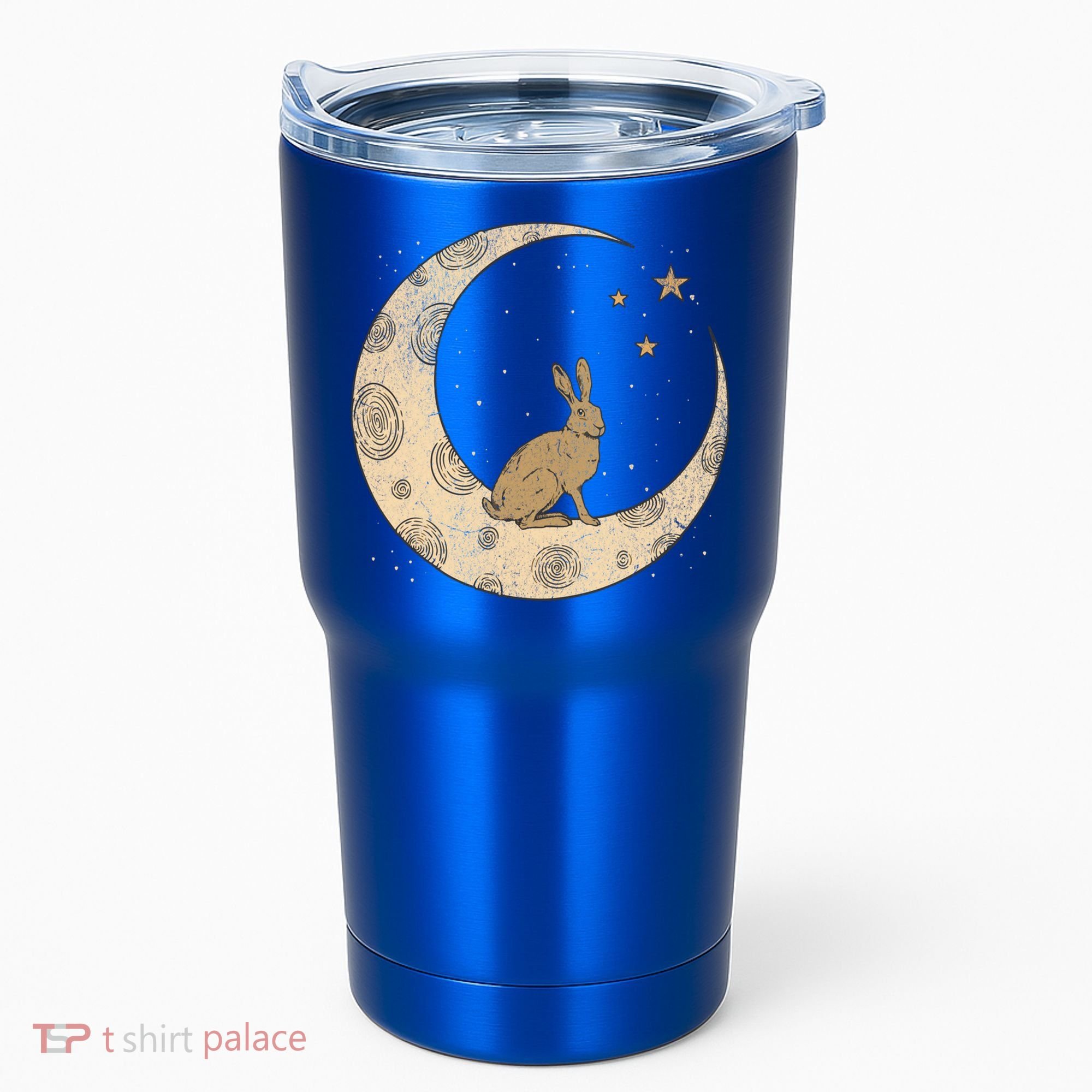 Crescent Moon Rabbit Stars Wiccan Wicca Witch Moon Phases Gift Tumbler