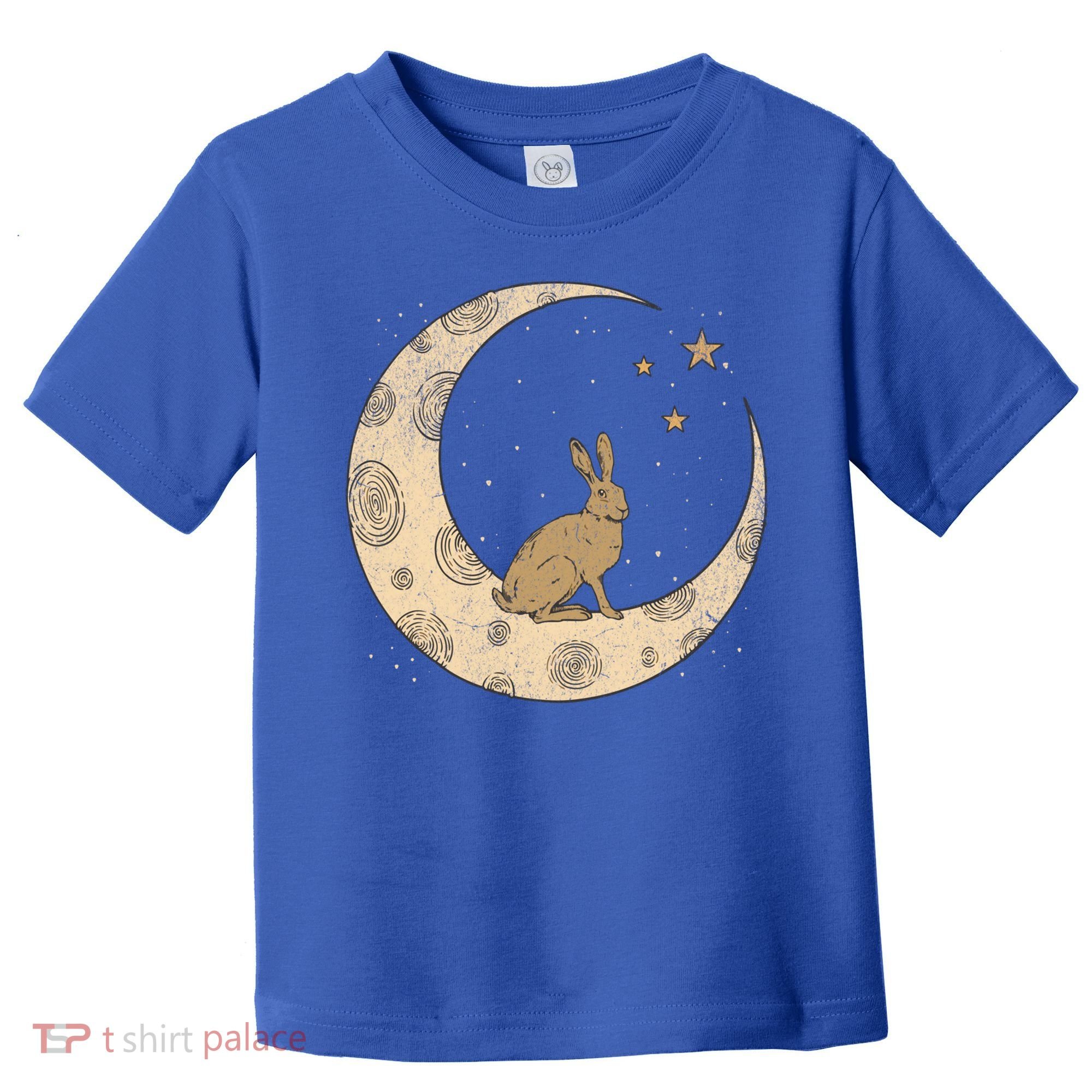 Crescent Moon Rabbit Stars Wiccan Wicca Witch Moon Phases Gift Toddler T-Shirt