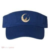 Crescent Moon Rabbit Stars Wiccan Wicca Witch Moon Phases Gift Visor thumb 0