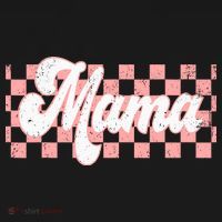 Checkered Mama Retro Mom Life Women Mothers Day New Mom Women's Hoodie thumb 2