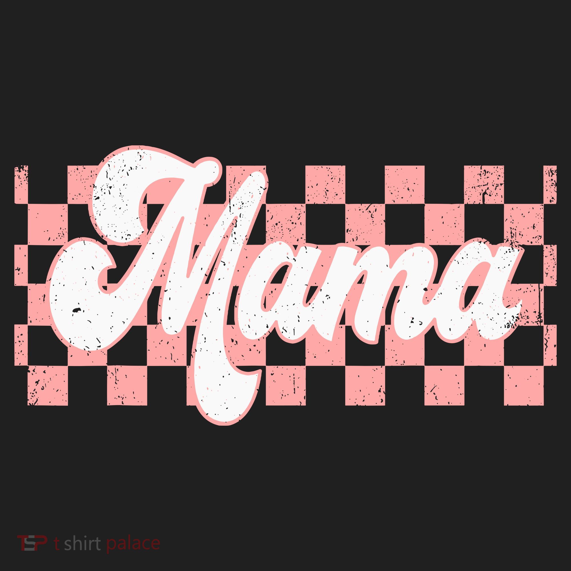 Checkered Mama Retro Mom Life Women Mothers Day New Mom Hat