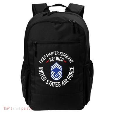 Chief Master Sergeant Retired Air Force Retirement Funny Gift Backpack