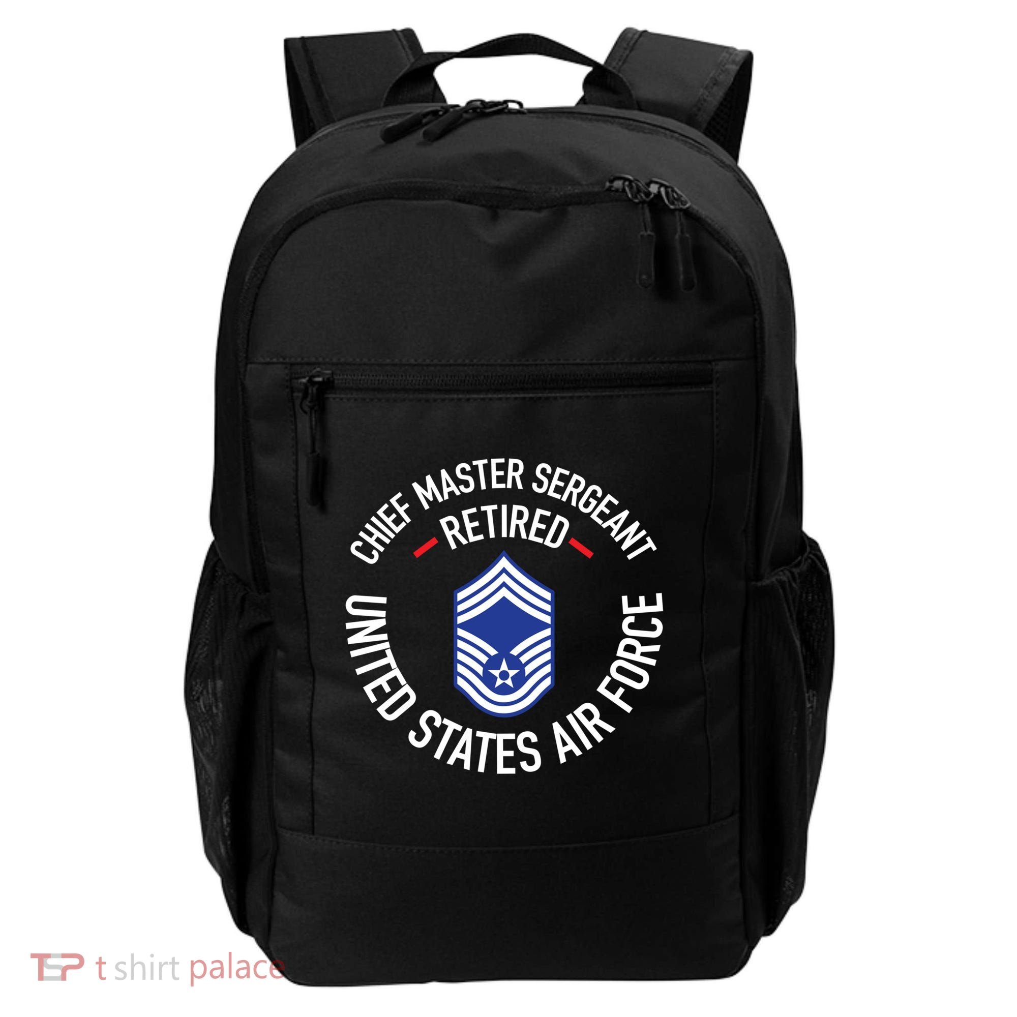 Chief Master Sergeant Retired Air Force Retirement Funny Gift Backpack