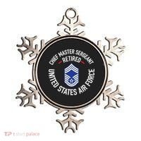Chief Master Sergeant Retired Air Force Retirement Funny Gift Ornament thumb 0