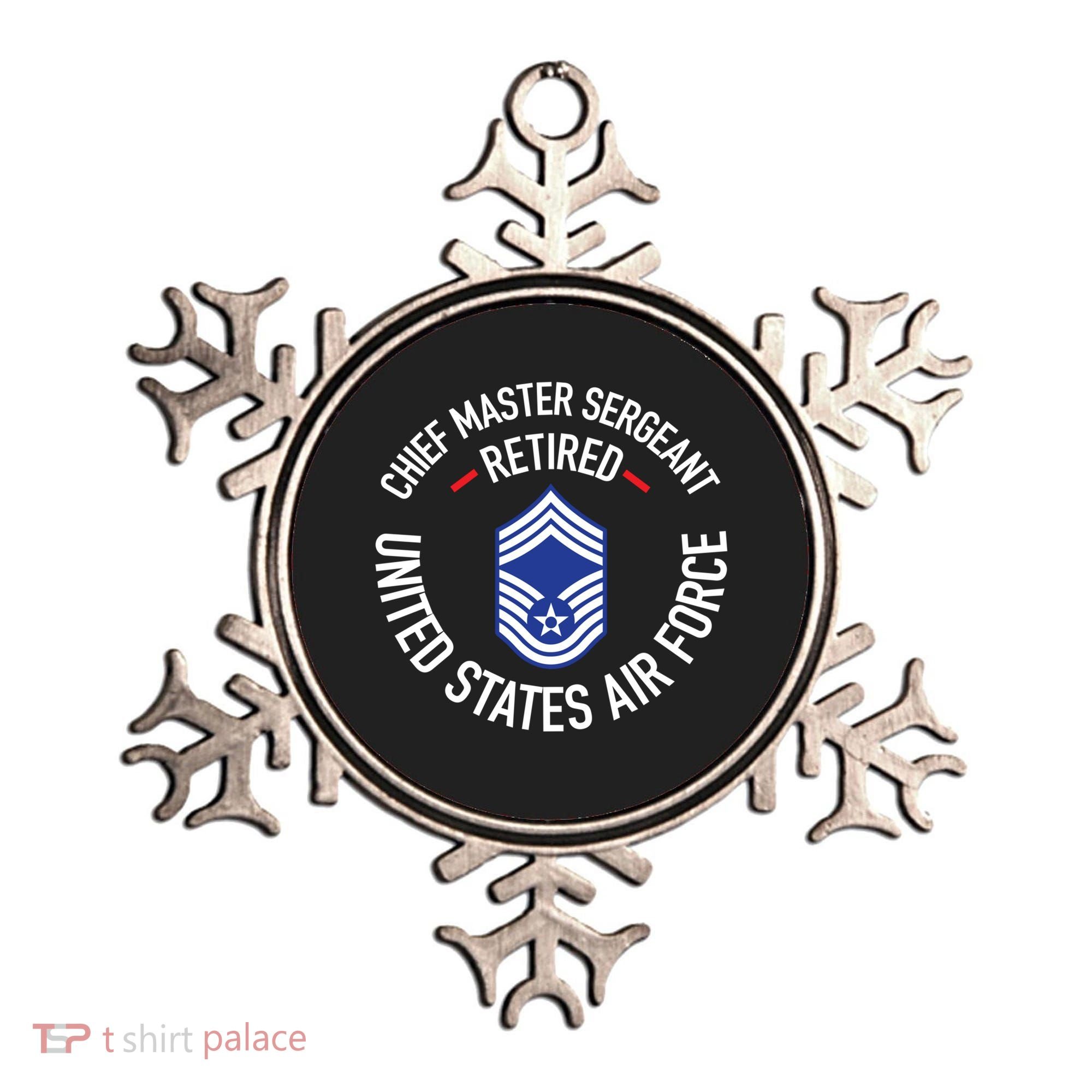 Chief Master Sergeant Retired Air Force Retirement Funny Gift Ornament