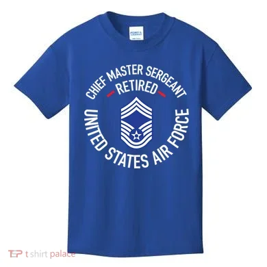 Chief Master Sergeant Retired Air Force Retirement Funny Gift Kids T-Shirt