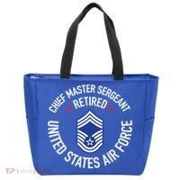 Chief Master Sergeant Retired Air Force Retirement Funny Gift Tote Bag thumb 0