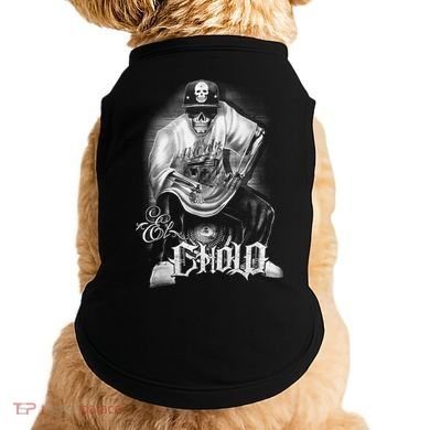 Chicano Mexican Skull Gangster Doggie Tank