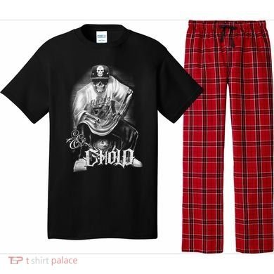 Chicano Mexican Skull Gangster Pajama Set