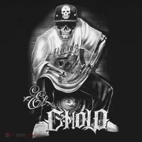 Chicano Mexican Skull Gangster Ornament thumb 1