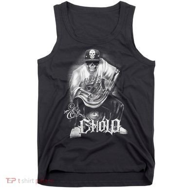 Chicano Mexican Skull Gangster Tank Top