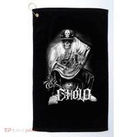 Chicano Mexican Skull Gangster Golf Towel thumb 0