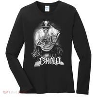 Chicano Mexican Skull Gangster Women's Long Sleeve Shirt thumb 0