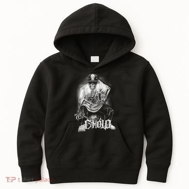 Chicano Mexican Skull Gangster Kids Hoodie