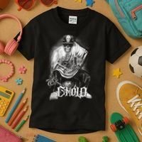 Chicano Mexican Skull Gangster Kids T-Shirt thumb 3