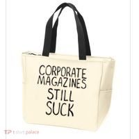 Corporate Magazines Still Suck 90s Grunge Is Dead Music Rock Tote Bag thumb 3
