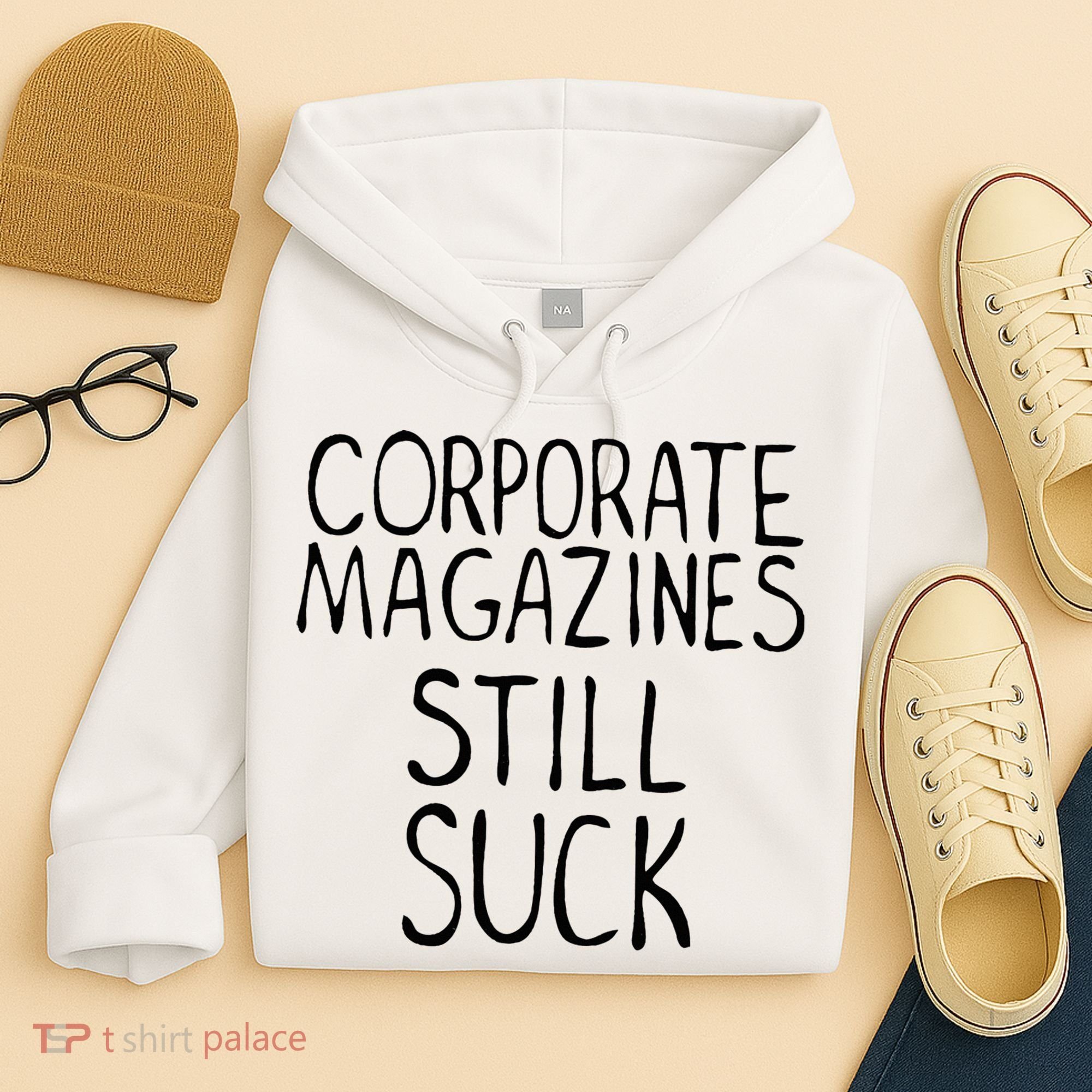 Corporate Magazines Still Suck 90s Grunge Is Dead Music Rock Hoodie