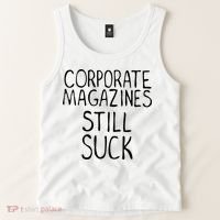 Corporate Magazines Still Suck 90s Grunge Is Dead Music Rock Tank Top thumb 2