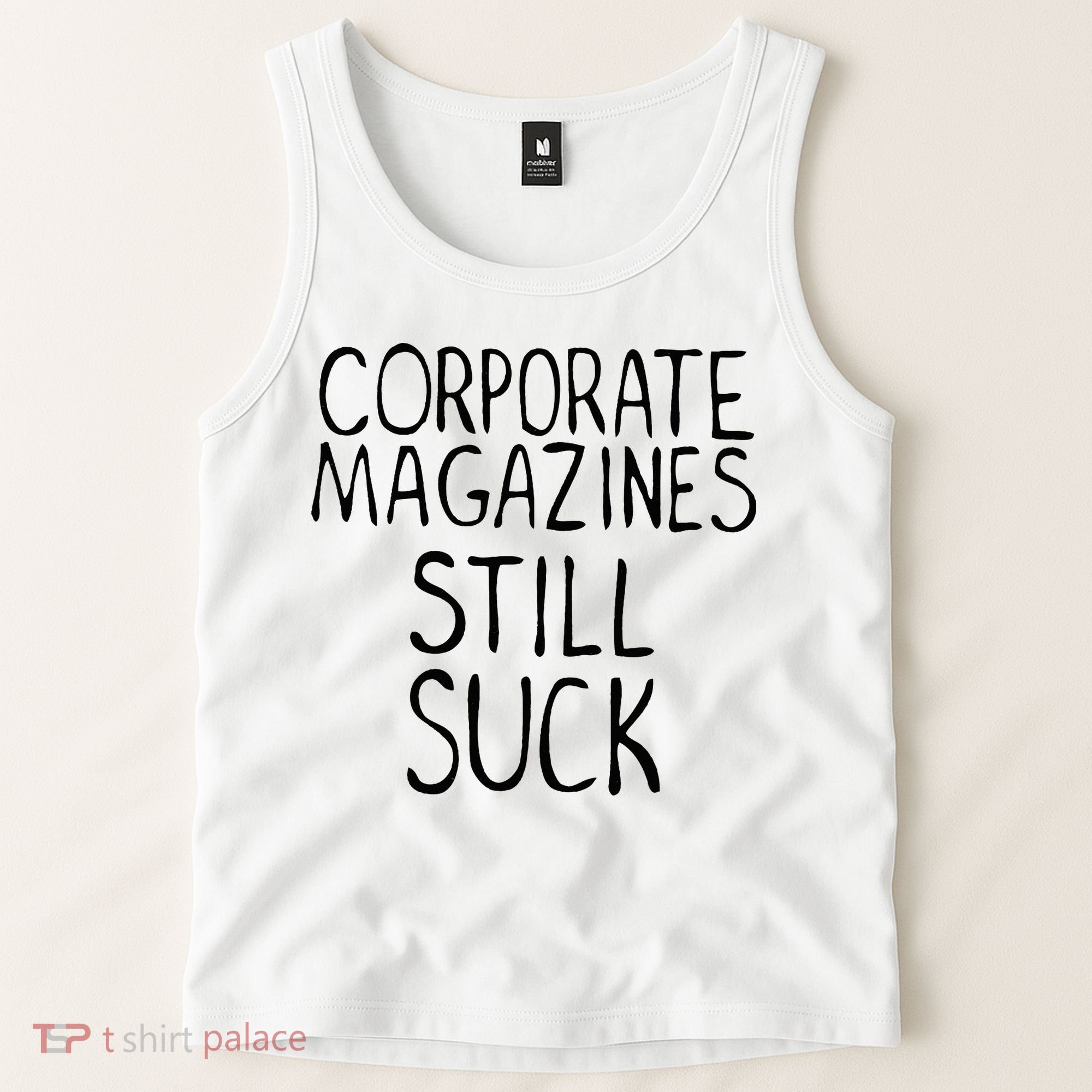 Corporate Magazines Still Suck 90s Grunge Is Dead Music Rock Tank Top