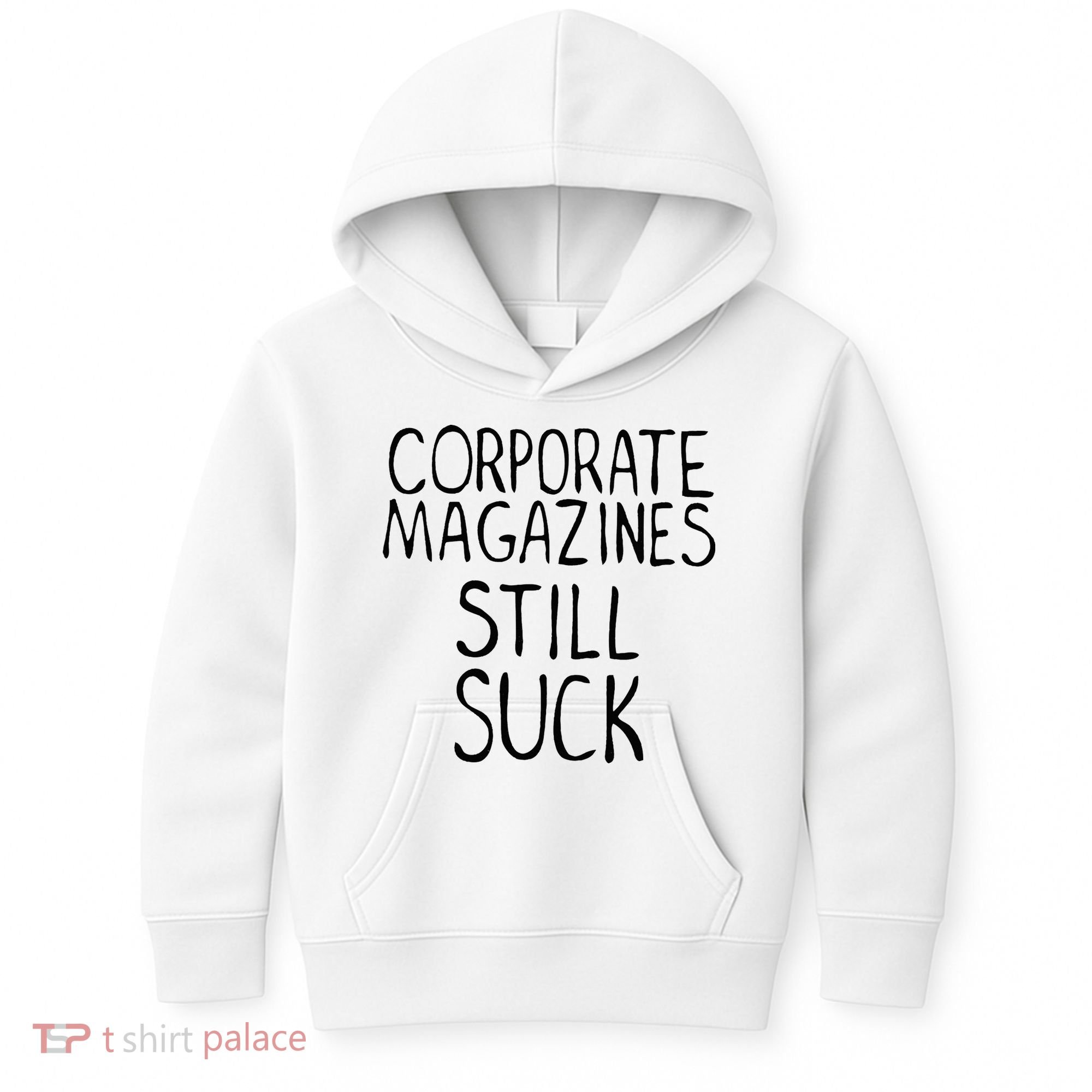 Corporate Magazines Still Suck 90s Grunge Is Dead Music Rock Kids Hoodie