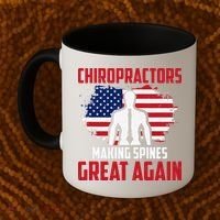 Chiropractors Making Spines Great Physical Therapist Chiro Coffee Mug thumb 2
