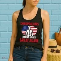 Chiropractors Making Spines Great Physical Therapist Chiro Women's Tank Top thumb 2