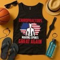 Chiropractors Making Spines Great Physical Therapist Chiro Tank Top thumb 4