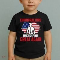 Chiropractors Making Spines Great Physical Therapist Chiro Toddler T-Shirt thumb 2