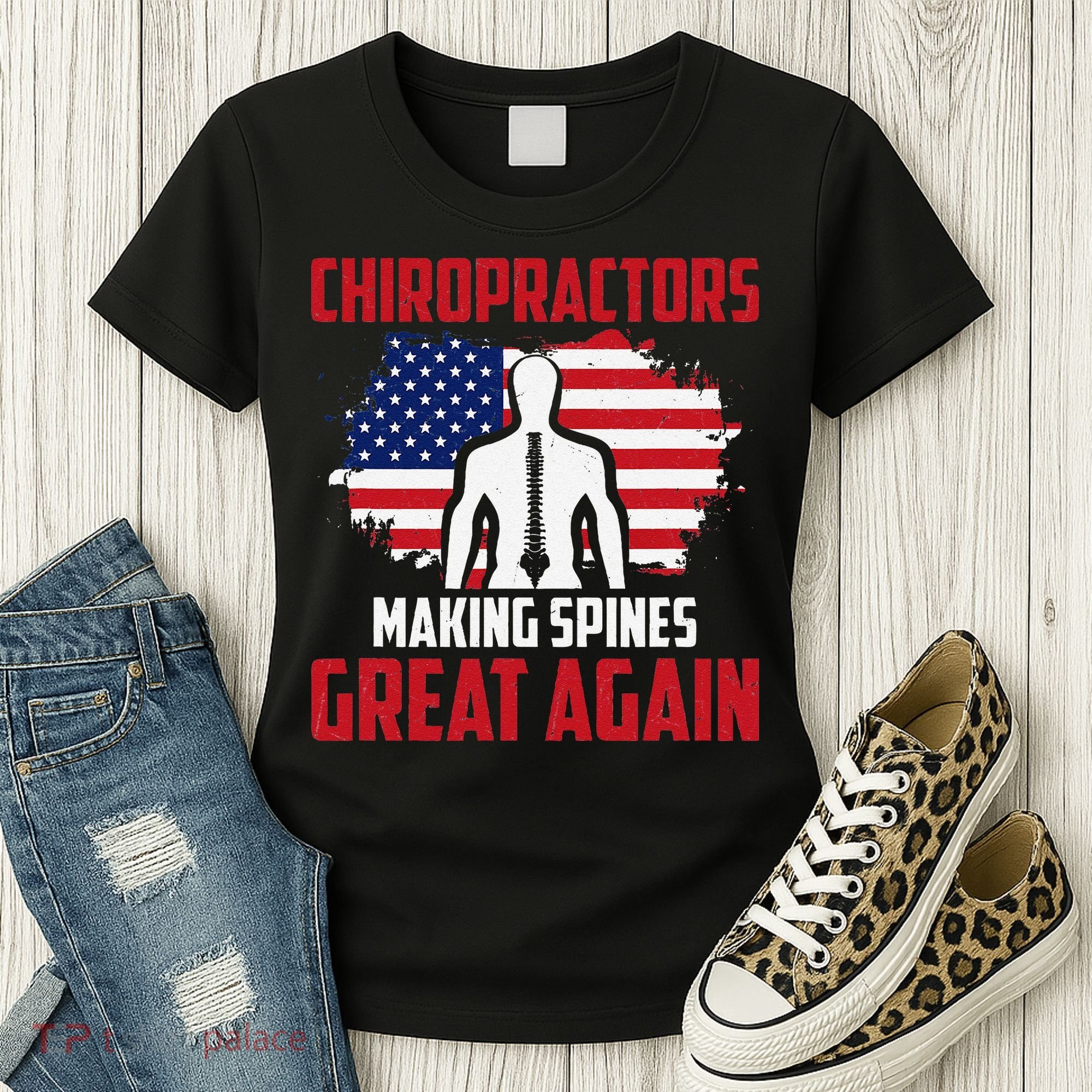 Chiropractors Making Spines Great Physical Therapist Chiro Women's T-Shirt
