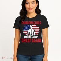 Chiropractors Making Spines Great Physical Therapist Chiro Women's T-Shirt thumb 4
