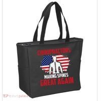 Chiropractors Making Spines Great Physical Therapist Chiro Tote Bag thumb 2