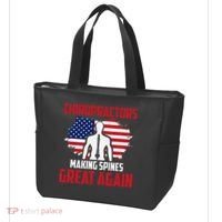 Chiropractors Making Spines Great Physical Therapist Chiro Tote Bag thumb 3