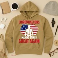 Chiropractors Making Spines Great Physical Therapist Chiro Hoodie thumb 3