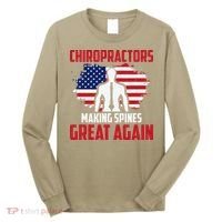 Chiropractors Making Spines Great Physical Therapist Chiro Long Sleeve Shirt thumb 0