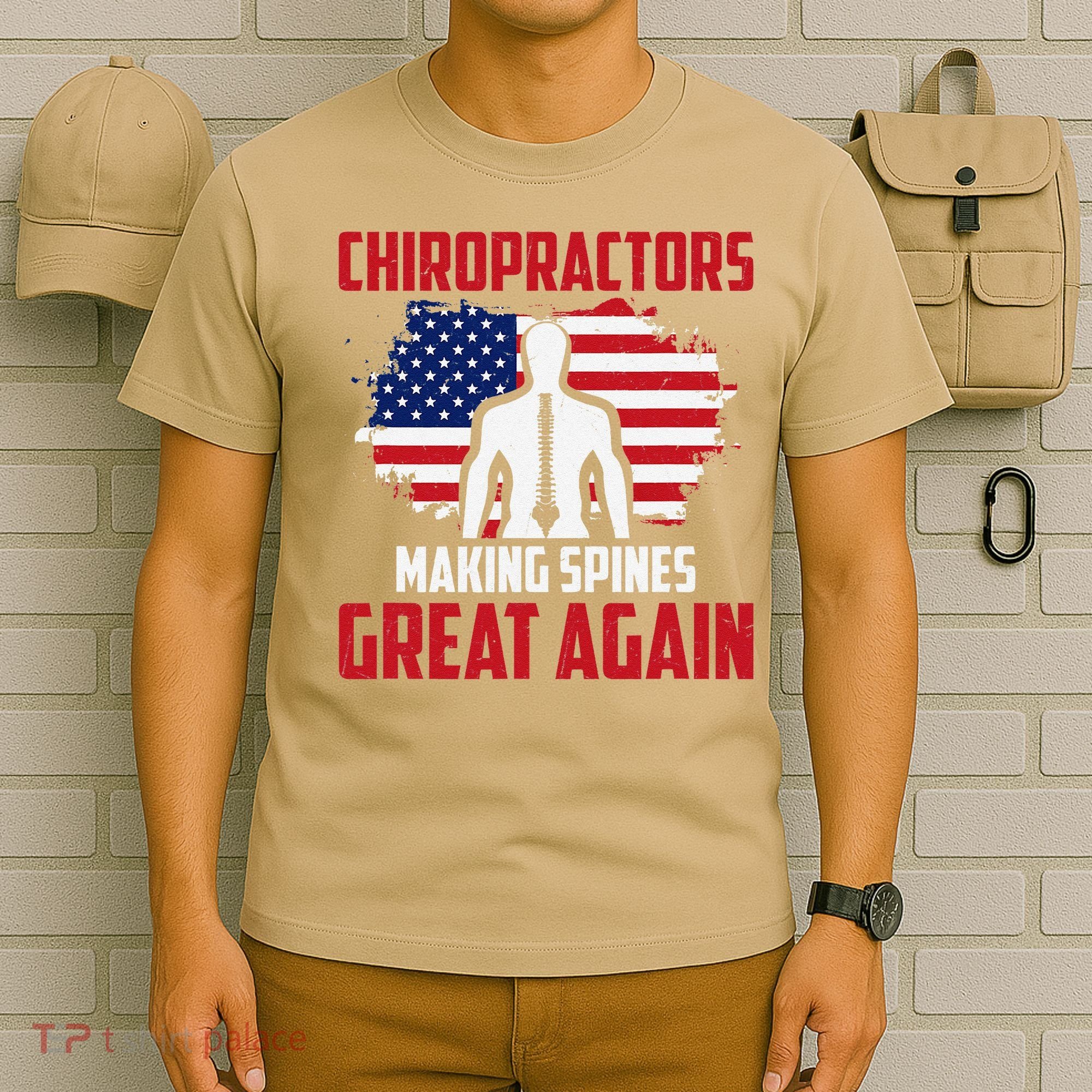 Chiropractors Making Spines Great Physical Therapist Chiro T-Shirt