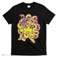 Cute Medusa Scary Greek Mythology Female Monster Medusa T-Shirt thumb 0