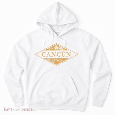 Cancun Mexico Souvenir Retro Beach Vintage Hoodie