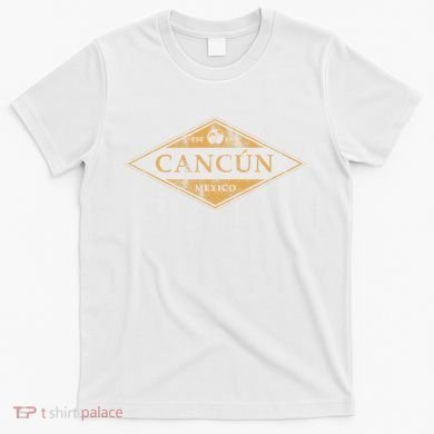 Cancun Mexico Souvenir Retro Beach Vintage T-Shirt