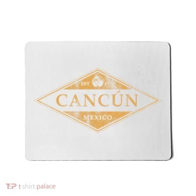 Cancun Mexico Souvenir Retro Beach Vintage Mousepad