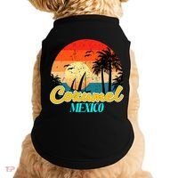 Cozumel Mexico Souvenirs Yucatan Mexico Vacay Mode Gift Doggie Tank thumb 0
