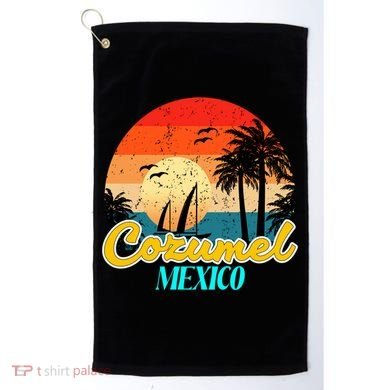 Cozumel Mexico Souvenirs Yucatan Mexico Vacay Mode Gift Golf Towel