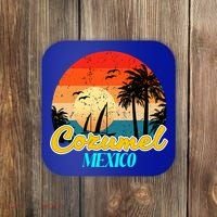 Cozumel Mexico Souvenirs Yucatan Mexico Vacay Mode Gift Coaster thumb 0
