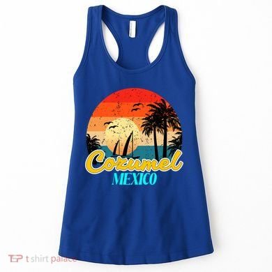 Cozumel Mexico Souvenirs Yucatan Mexico Vacay Mode Gift Women's Tank Top