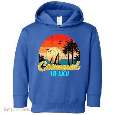 Cozumel Mexico Souvenirs Yucatan Mexico Vacay Mode Gift Toddler Hoodie