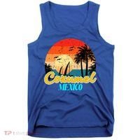 Cozumel Mexico Souvenirs Yucatan Mexico Vacay Mode Gift Tank Top thumb 0