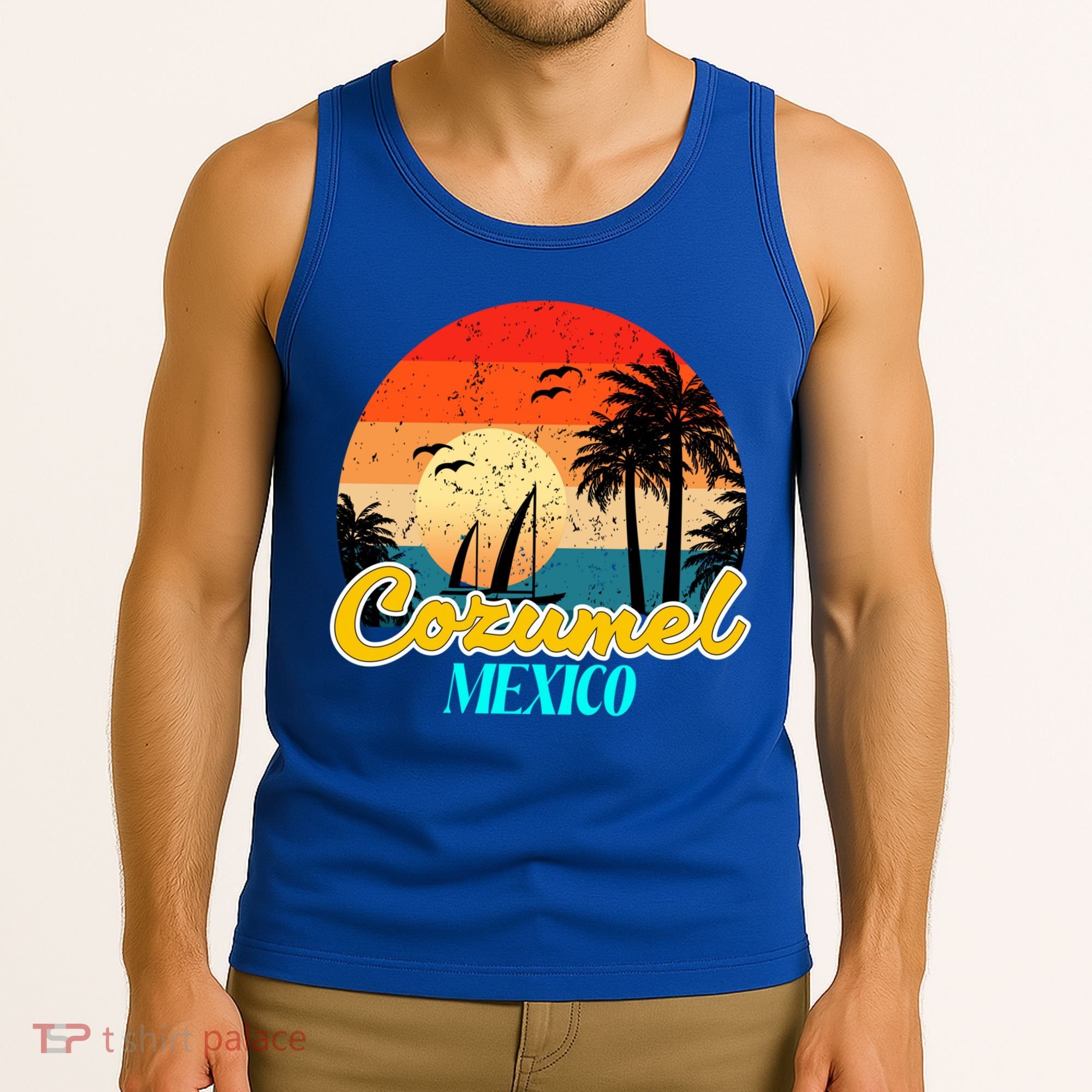 Cozumel Mexico Souvenirs Yucatan Mexico Vacay Mode Gift Tank Top