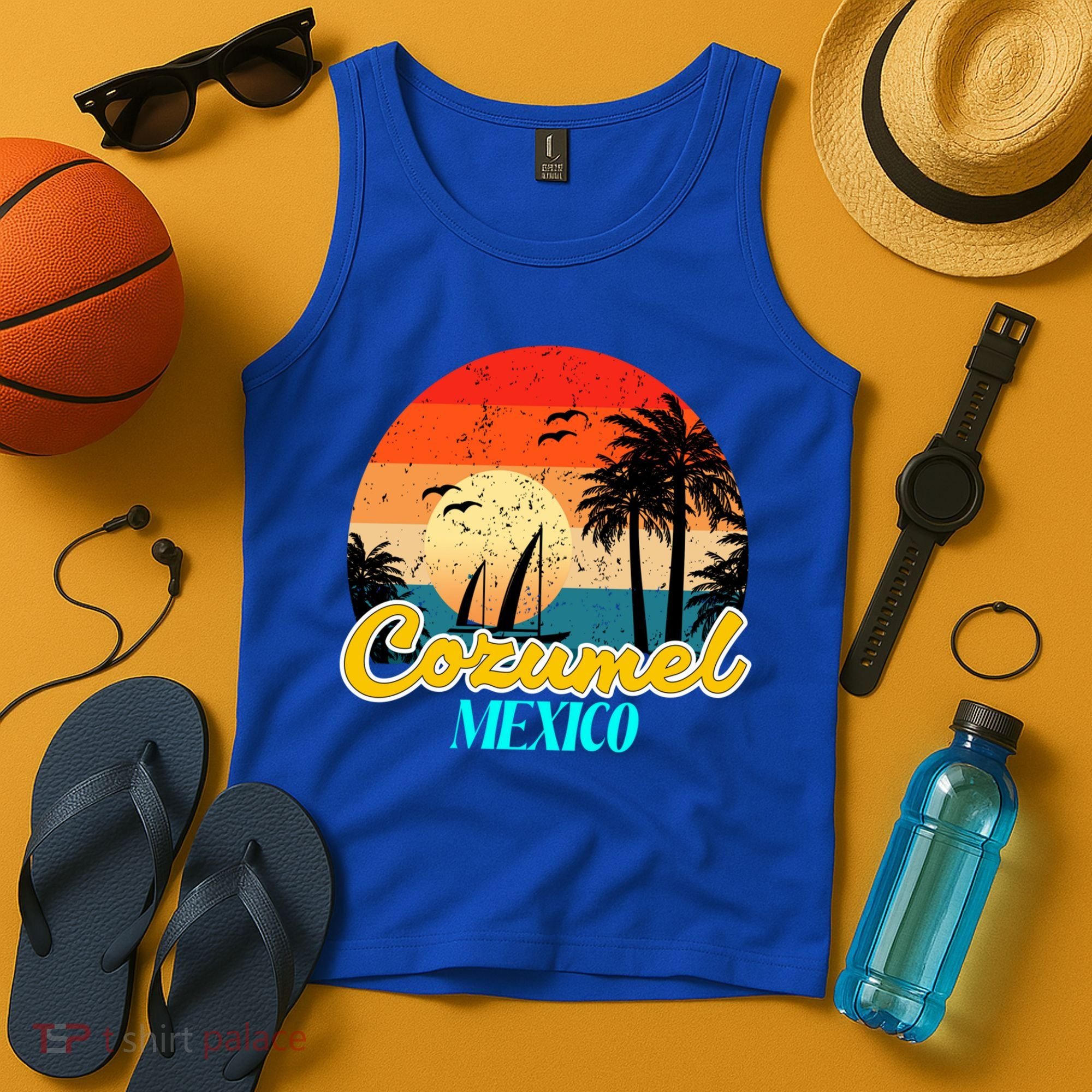 Cozumel Mexico Souvenirs Yucatan Mexico Vacay Mode Gift Tank Top